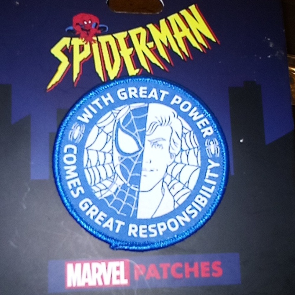 Spiderman iron on patch